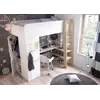 Buy Tom TM-01 Bunk Bed with Computer Desk and Wardrobe, 3 from Furnituretta