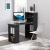 Buy Homcom 120cm Modern Computer Desk Bookshelf Writing Table, 2 from Furnituretta