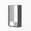 Buy Pok PO-01 Corner Wardrobe from Furnituretta