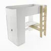 Buy Tom TM-01 Bunk Bed with Computer Desk and Wardrobe, 4 from Furnituretta