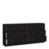 Buy May Chest of 6 Drawers: Stylish Black Storage Solution, 6 from Furnituretta