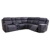 Buy Techno Corner Sofa – 3 Power Recliners in Grey, 2 from Furnituretta
