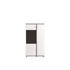 Buy March Low Display Cabinet: Chic White Gloss Finish, 3 from Furnituretta