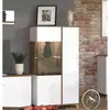 Buy March Low Display Cabinet: Chic White Gloss Finish from Furnituretta