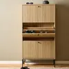 Buy Albany Shoe Cabinet: Stylish Storage with Flip-Down Doors, 6 from Furnituretta