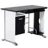 Buy Homcom Computer Desk with Sliding Keyboard Tray Storage Drawers from Furnituretta