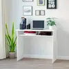 Buy Homcom Computer Writing Desk with Storage Compartment, 7 from Furnituretta