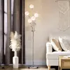 Buy Homcom Crystal Floor Lamps for Living Room Bedroom with 5 Light, 9 from Furnituretta