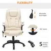 Buy Homcom Executive Office Chair with Massage and Heat, 5 from Furnituretta