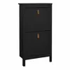 Buy Barcelona Shoe Cabinet: Flip-Down Doors for Easy Access from Furnituretta