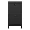 Buy Stylish Shoe Storage: Madrid Cabinet with Flip-Down Doors, 2 from Furnituretta