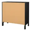 Buy Barcelona Matt Black Sideboard: Modern Style & Storage, 4 from Furnituretta