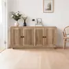 Buy Hudson Carved Mango Wood 4 Doors Large Sideboard from Furnituretta