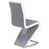 Buy Aldridge Dining Chairs: Modern & Comfortable Design, Colour: Grey, 3 from Furnituretta