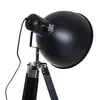 Buy Homcom Industrial Floor Lamp for Living Room Tripod Spotlight, 8 from Furnituretta