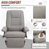 Buy Homcom Manual Recliner Chair Armchair Sofa with Faux Leather, 7 from Furnituretta