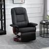 Buy Homcom Manual Recliner Chair Armchair Sofa with Faux Leather, 2 from Furnituretta