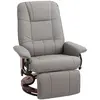 Buy Homcom Manual Recliner Chair Armchair Sofa with Faux Leather from Furnituretta
