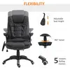 Buy Homcom Massage Chair with Heat, High Back PU Leather, 5 from Furnituretta