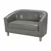 Buy Claridon 2-Seater Sofa - Modern Elegance in Grey from Furnituretta