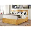 Buy Zoe Storage Bed – Double Size in Solid Oak Finish, Colour: Oak, Size: Double, 3 from Furnituretta