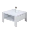 Buy Peru Coffee Table: White High Gloss Square from Furnituretta