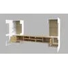 Buy Coby 10 Entertainment Unit White: Sleek & Functional, Colour: White, Item Width: 270, 7 from Furnituretta