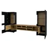 Buy Coby 10 Entertainment Unit Black: Sleek & Functional, Colour: Black, Item Width: 270, 5 from Furnituretta