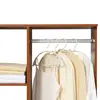 Buy Homcom Open Wardrobe with Hanging Rail and Storage Shelves, 9 from Furnituretta