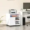 Buy Homcom Multi-Storage Printer Stand Unit Office Desk, 4 from Furnituretta