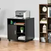 Buy Homcom Multi-Storage Printer Stand Unit Office Desk, 4 from Furnituretta