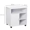 Buy Homcom Multi-Storage Printer Stand Unit Office Desk, 3 from Furnituretta