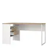 Buy Function Plus Modern Corner Desk with Two Drawers, 6 from Furnituretta