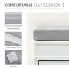 Buy Homcom Shoe Storage Bench with Seat Cushion Hallway Cabinet, 6 from Furnituretta