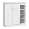 Buy Homcom Shoe Storage Cabinet Home Hallway Furniture 2 Doors from Furnituretta