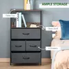 Buy Homcom Storage Chest, Drawers Bedroom Unit Storage Cabinet, 4 from Furnituretta