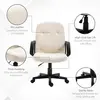 Buy Homcom Swivel Executive Office Chair Home Office Mid Back, 6 from Furnituretta