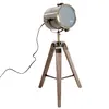 Buy Homcom Vintage Tripod Table Desk Lamp Bedside Light Spotlight from Furnituretta
