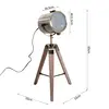 Buy Homcom Vintage Tripod Table Desk Lamp Bedside Light Spotlight, 3 from Furnituretta