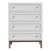Buy Wensley 4-Drawer Chest in Light Grey and Oak - Stylish Storage Solution, 2 from Furnituretta