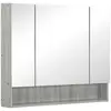 Buy kleankin Bathroom Mirror Cabinet, Wall Mounted Storage Cabinet, 2 from Furnituretta