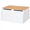 Buy Homcom Wooden Kids Children Toy Box Storage Chest Organizer from Furnituretta