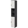 Buy kleankin 183cm Tall Bathroom Cabinet, Narrow Bathroom Storage from Furnituretta