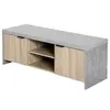 Buy Homcom Wooden TV Unit 1.2M TV Stand Cabinet Home Media Cente, 8 from Furnituretta