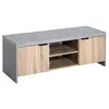 Buy Homcom Wooden TV Unit 1.2M TV Stand Cabinet Home Media Cente from Furnituretta