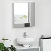 Buy Kleankin Mirror Cabinet for Bathroom, Wall Mounted Medicine Cabinet, 8 from Furnituretta