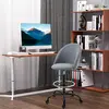 Buy Vinsetto Ergonomic Drafting chair Adjustable Height 5 Wheels, 2 from Furnituretta