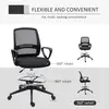 Buy Vinsetto Ergonomic Mesh Back Drafting Chair Tall Office Chair, 7 from Furnituretta