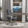 Buy Vinsetto Office Chair with Footrest Computer Swivel Rolling, 2 from Furnituretta