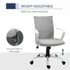 Buy Vinsetto Office Chair Linen Swivel Computer Desk Chair, 4 from Furnituretta